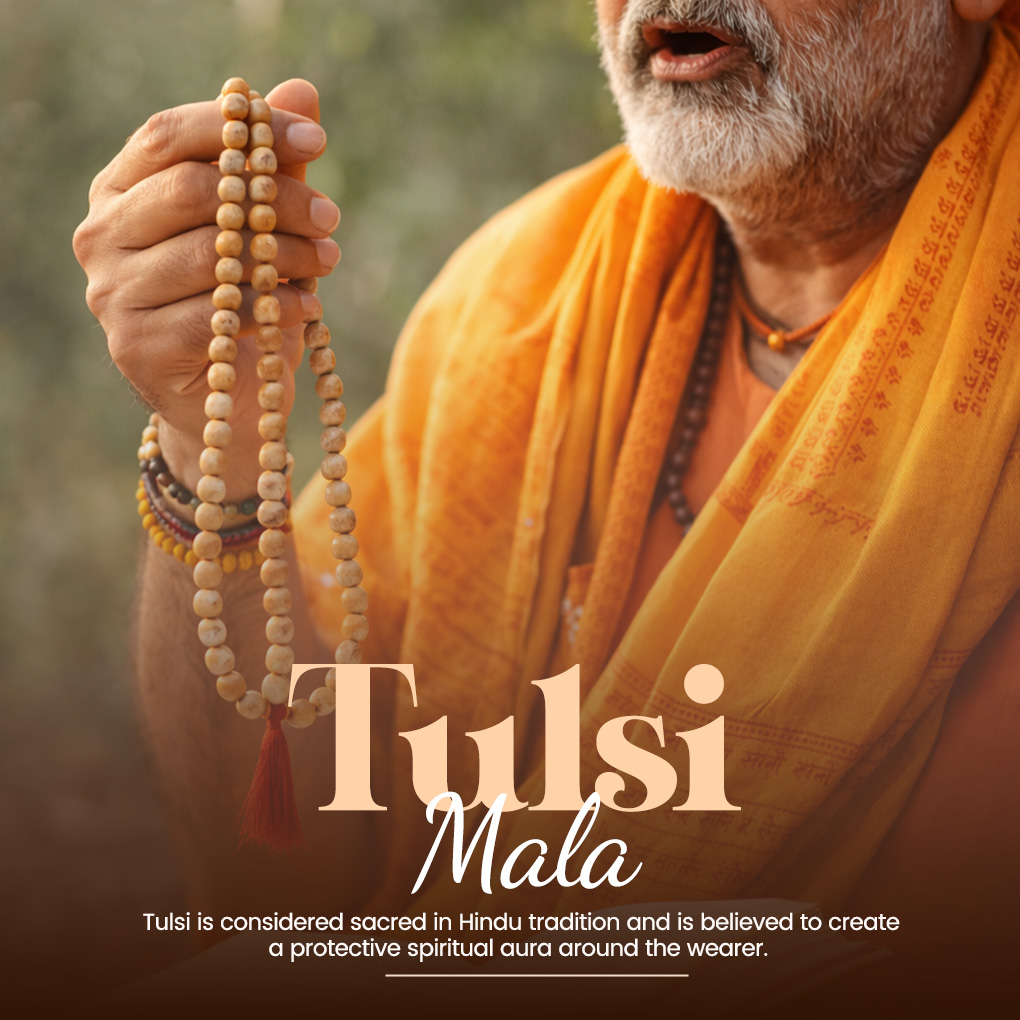 Shyama Tulsi  Wooden Mala